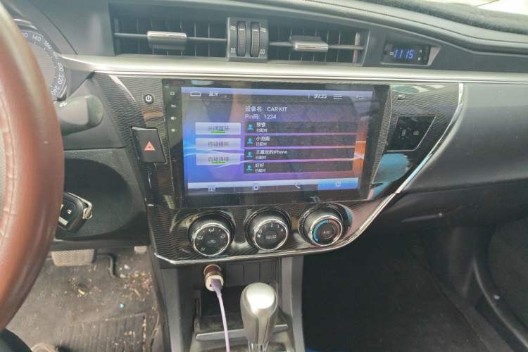 Used Toyota Corolla 2017 1.2T CVT GL-i Audio And AC Panel