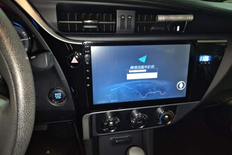 Used Toyota Corolla 2017 Revised Version 1.2T S-CVT GL Audio And AC Panel
