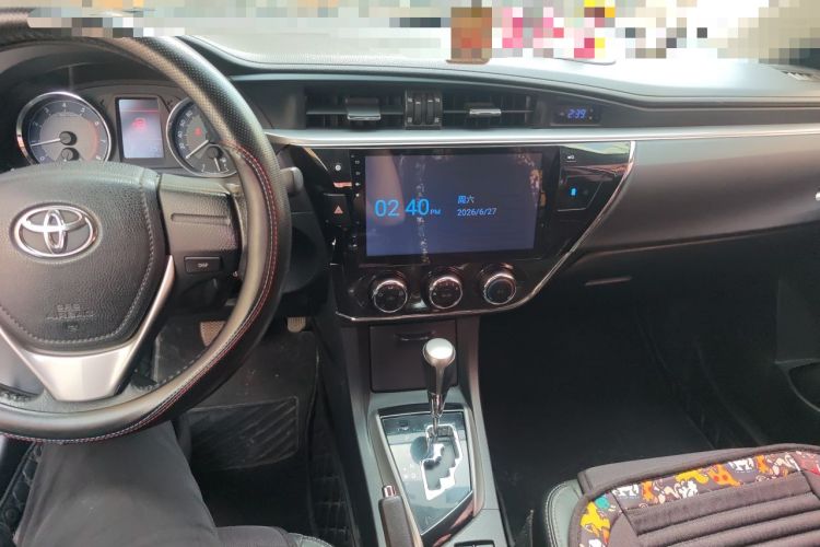 Used Toyota Corolla 2017 1.2T CVT GL-i Leather Edition Audio And AC Panel