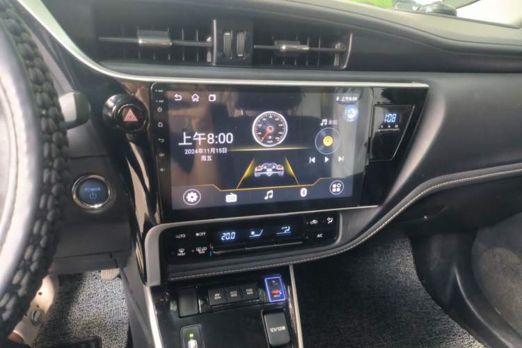 Used Toyota Corolla 2017 Revised Dual-Engine 1.8L E-CVT Elite Edition Audio And AC Panel