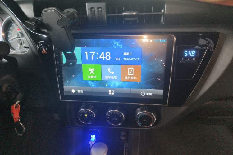 Used Toyota Corolla 2017 Revised Version 1.2T S-CVT GL-i Audio And AC Panel