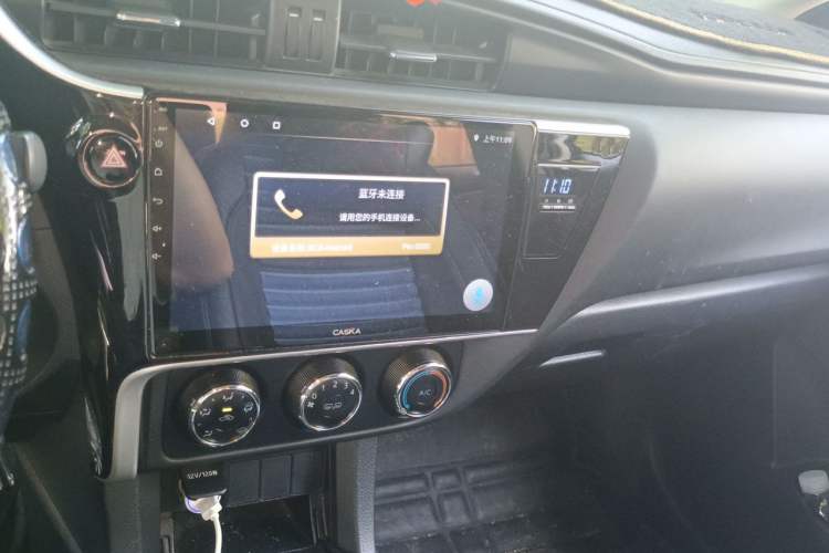 Used Toyota Corolla 2017 Revised Version 1.2T S-CVT GL Audio And AC Panel