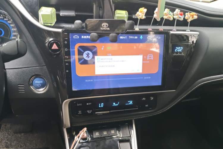 Used Toyota Corolla 2017 Revised Dual-Engine 1.8L E-CVT Luxury Edition Audio And AC Panel