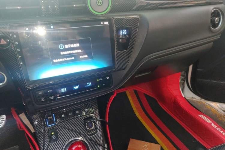 Used Toyota Corolla 2017 Revised Dual-Engine 1.8L E-CVT Leading Edition Audio And AC Panel
