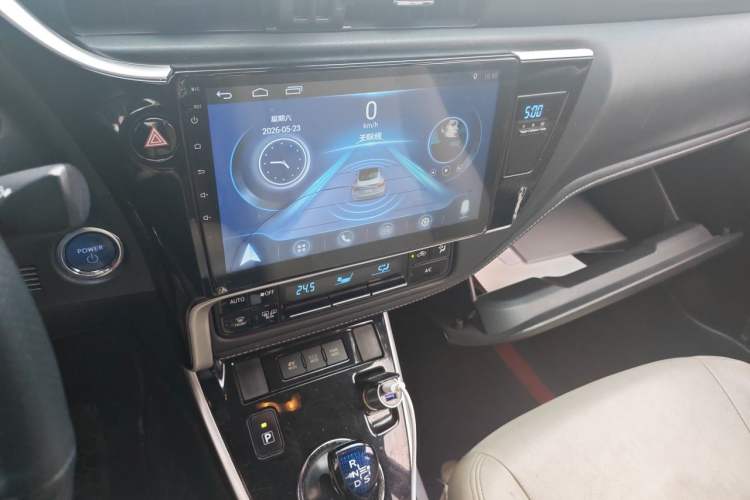 Used Toyota Corolla 2017 Revised Dual-Engine 1.8L E-CVT Leading Edition Audio And AC Panel