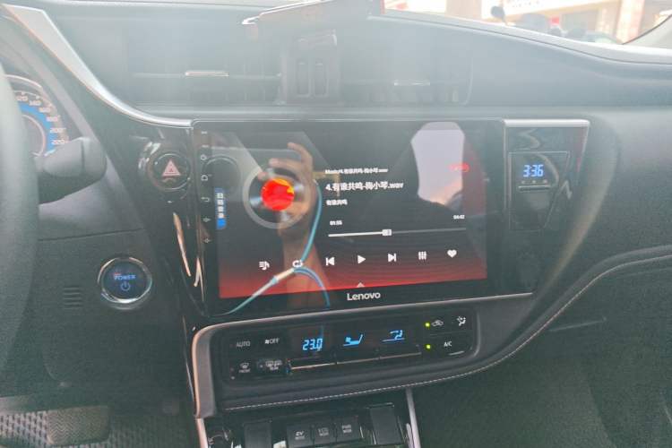 Used Toyota Corolla 2017 Revised Dual-Engine 1.8L E-CVT Elite Edition Audio And AC Panel