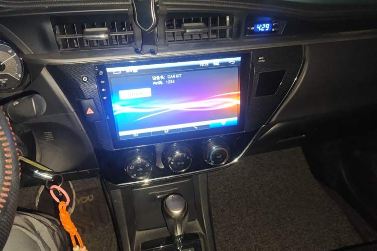 Used Toyota Corolla 2017 1.6L CVT GL Audio And AC Panel