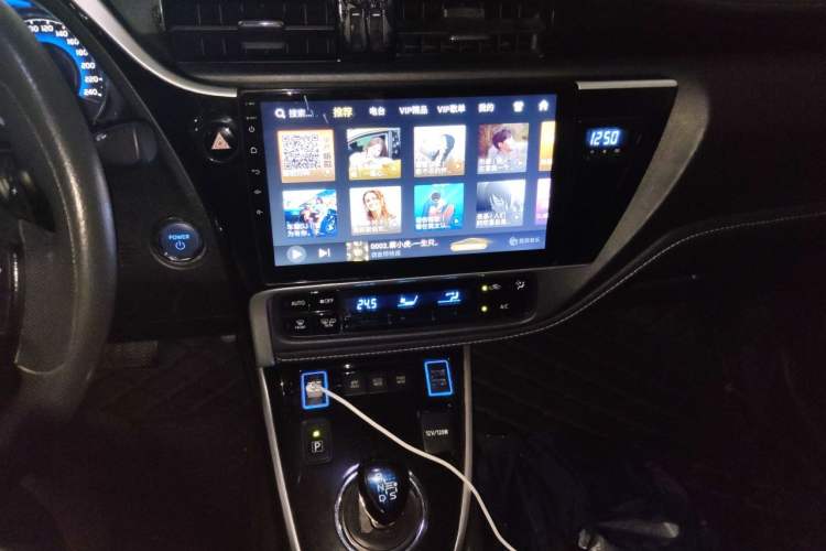 Used Toyota Corolla 2017 Revised Dual-Engine 1.8L E-CVT Leading Edition Audio And AC Panel