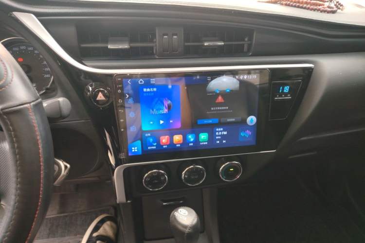 Used Toyota Corolla 2017 Revised Version 1.2T S-CVT GL-i Audio And AC Panel