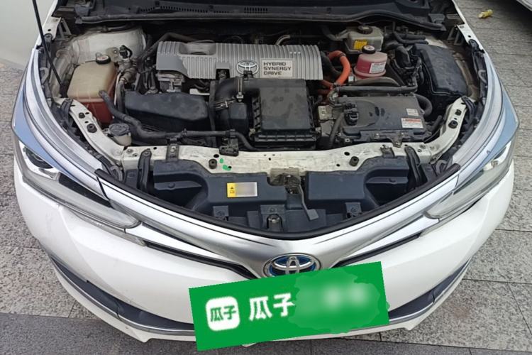 Used Toyota Corolla 2017 Revised Dual-Engine 1.8L E-CVT Leading Edition Engine Bay