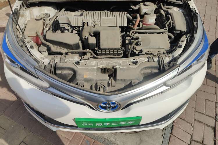 Used Toyota Corolla 2017 Revised Dual-Engine 1.8L E-CVT Elite Edition Engine Bay