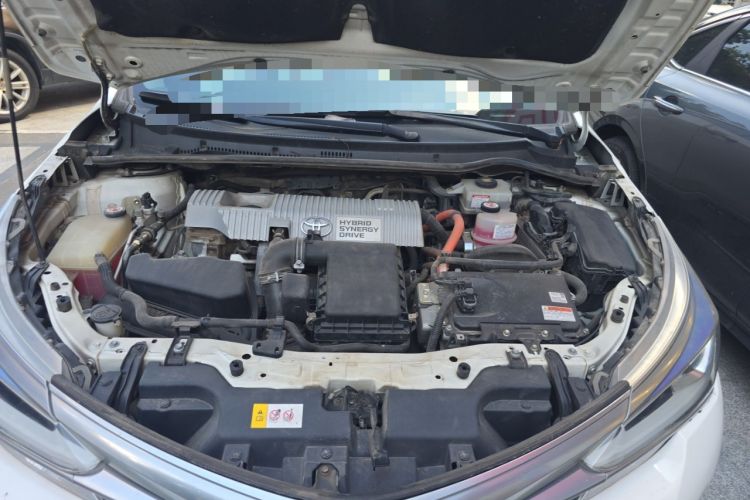 Used Toyota Corolla 2017 Revised Dual-Engine 1.8L E-CVT Leading Edition Engine Bay