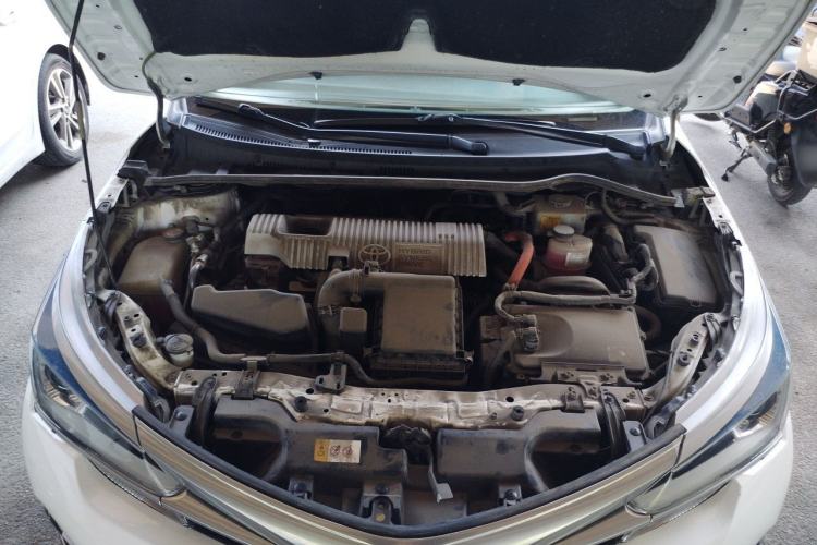 Used Toyota Corolla 2017 Revised Dual-Engine 1.8L E-CVT Elite Edition Engine Bay