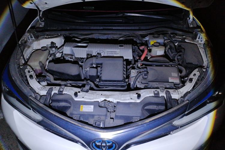Used Toyota Corolla 2017 Revised Dual-Engine 1.8L E-CVT Leading Edition Engine Bay