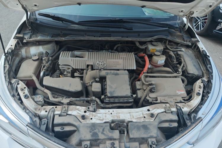 Used Toyota Corolla 2017 Revised Dual-Engine 1.8L E-CVT Elite Edition Engine Bay