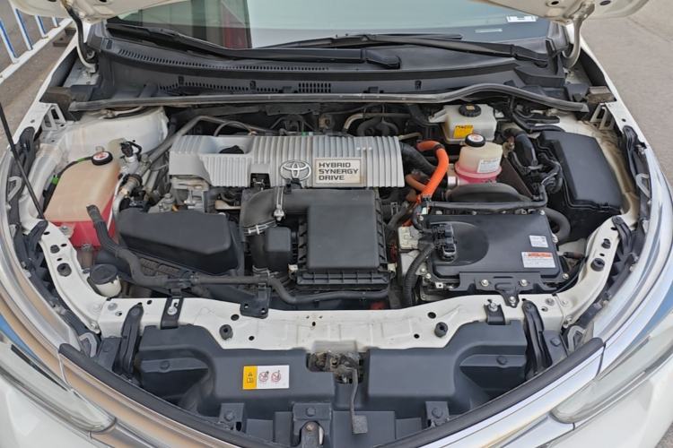 Used Toyota Corolla 2017 Revised Dual-Engine 1.8L E-CVT Leading Edition Engine Bay