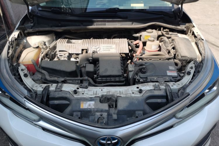 Used Toyota Corolla 2017 Revised Dual-Engine 1.8L E-CVT Leading Edition Engine Bay