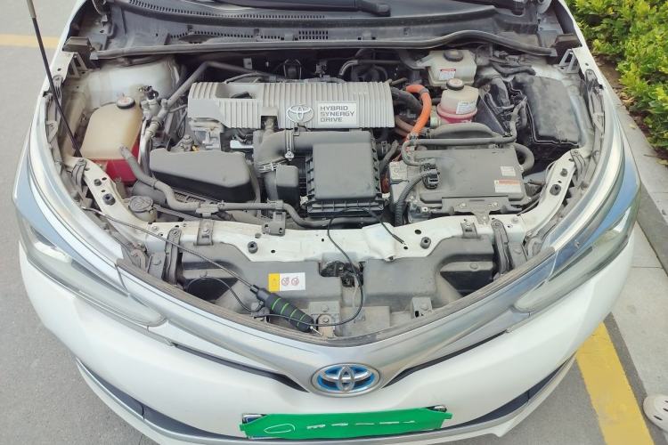 Used Toyota Corolla 2017 Revised Dual-Engine 1.8L E-CVT Elite Edition Engine Bay
