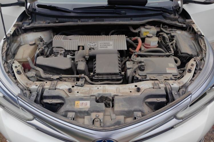 Used Toyota Corolla 2017 Revised Dual-Engine 1.8L E-CVT Leading Edition Engine Bay