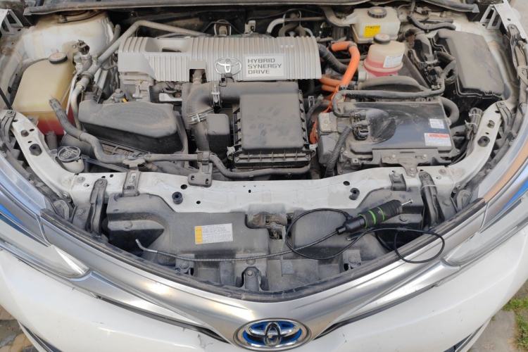 Used Toyota Corolla 2017 Revised Dual-Engine 1.8L E-CVT Elite Edition Engine Bay