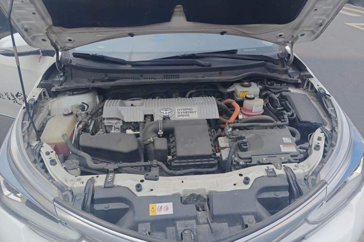 Used Toyota Corolla 2017 Revised Dual-Engine 1.8L E-CVT Elite Edition Engine Bay