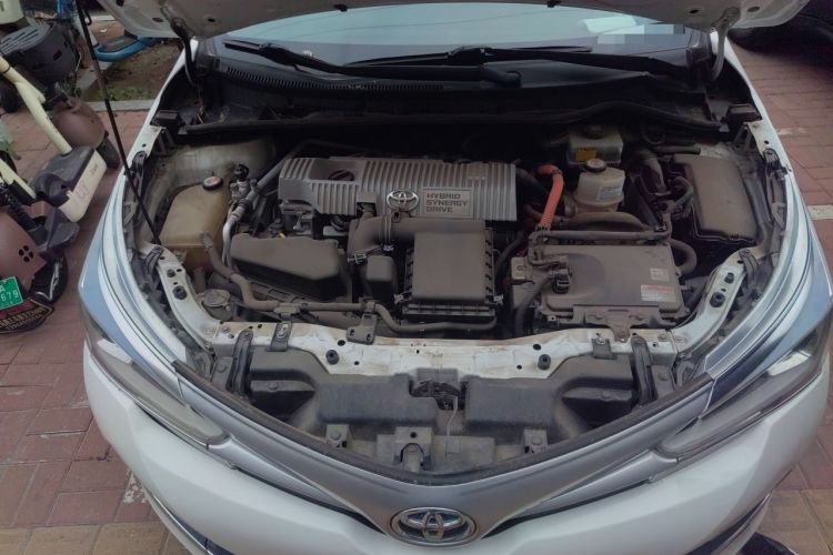 Used Toyota Corolla 2017 Revised Dual-Engine 1.8L E-CVT Elite Edition Engine Bay
