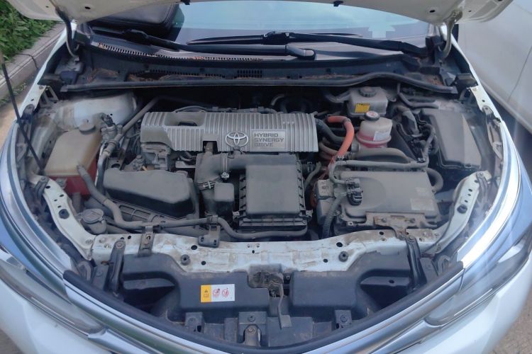Used Toyota Corolla 2017 Revised Dual-Engine 1.8L E-CVT Leading Edition Engine Bay