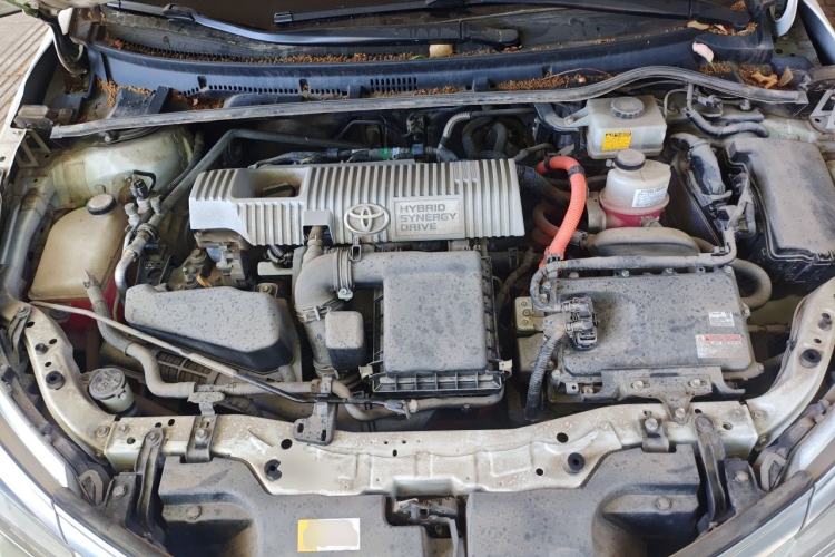 Used Toyota Corolla 2017 Revised Dual-Engine 1.8L E-CVT Leading Edition Engine Bay