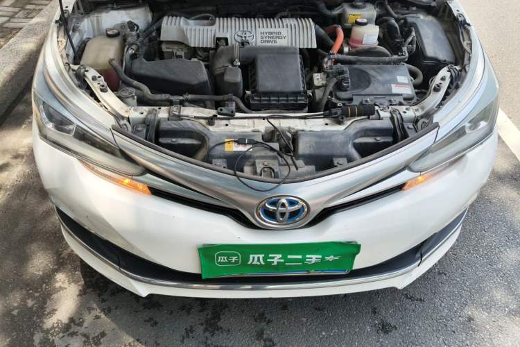 Used Toyota Corolla 2017 Revised Dual-Engine 1.8L E-CVT Elite Edition Engine Bay