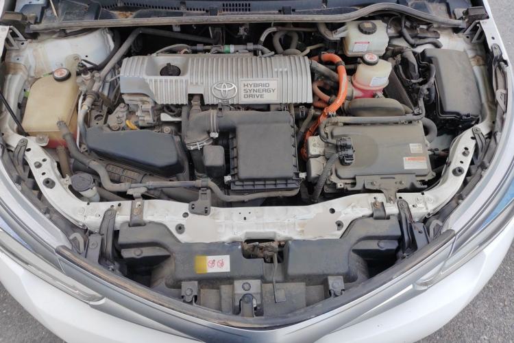 Used Toyota Corolla 2017 Revised Dual-Engine 1.8L E-CVT Leading Edition Engine Bay