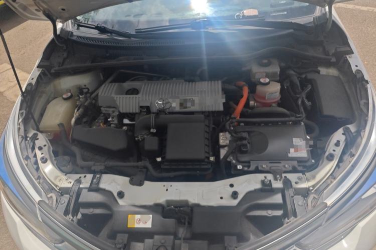 Used Toyota Corolla 2017 Revised Dual-Engine 1.8L E-CVT Leading Edition Engine Bay