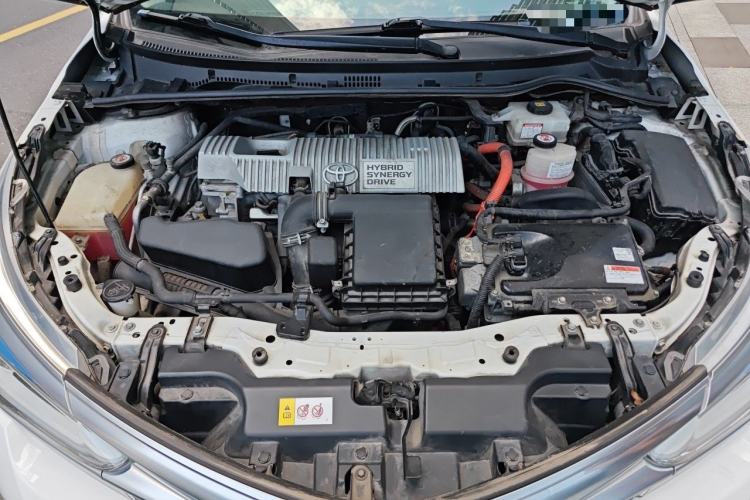 Used Toyota Corolla 2017 Revised Dual-Engine 1.8L E-CVT Leading Edition Engine Bay