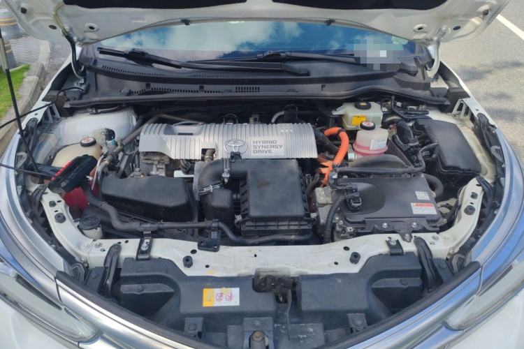 Used Toyota Corolla 2017 Revised Dual-Engine 1.8L E-CVT Elite Edition Engine Bay