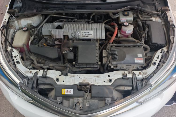 Used Toyota Corolla 2017 Revised Dual-Engine 1.8L E-CVT Leading Edition Engine Bay