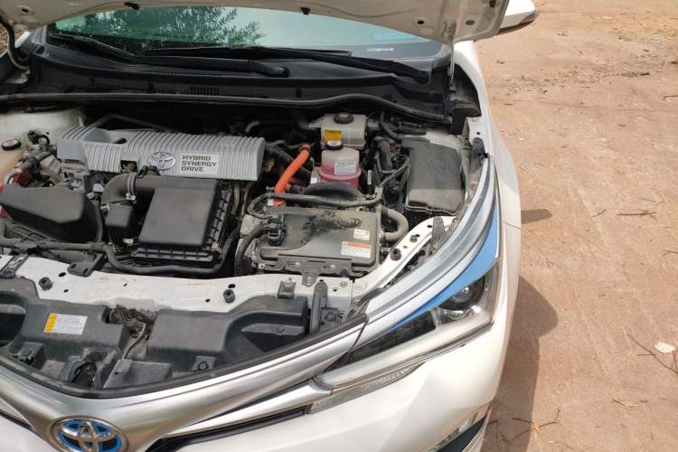 Used Toyota Corolla 2017 Revised Dual-Engine 1.8L E-CVT Elite Edition Engine Bay Left