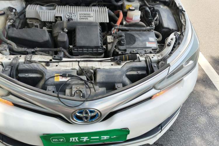 Used Toyota Corolla 2017 Revised Dual-Engine 1.8L E-CVT Elite Edition Engine Bay Left