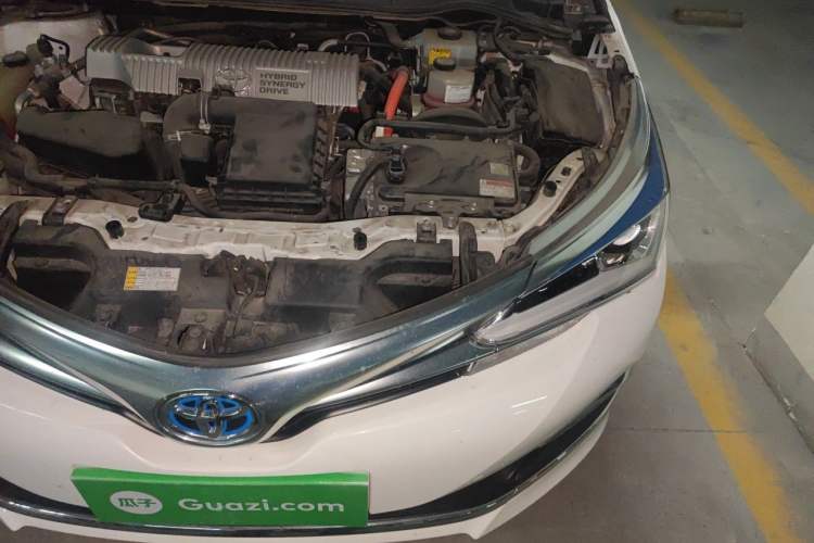 Used Toyota Corolla 2017 Revised Dual-Engine 1.8L E-CVT Elite Edition Engine Bay Left