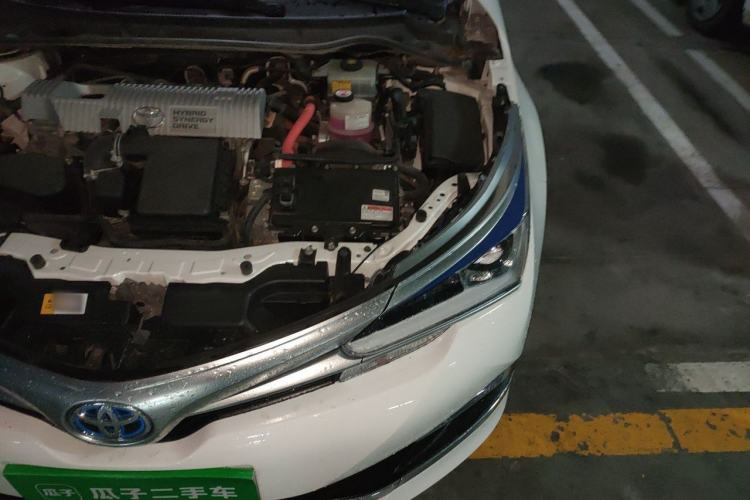 Used Toyota Corolla 2017 Revised Dual-Engine 1.8L E-CVT Leading Edition Engine Bay Left