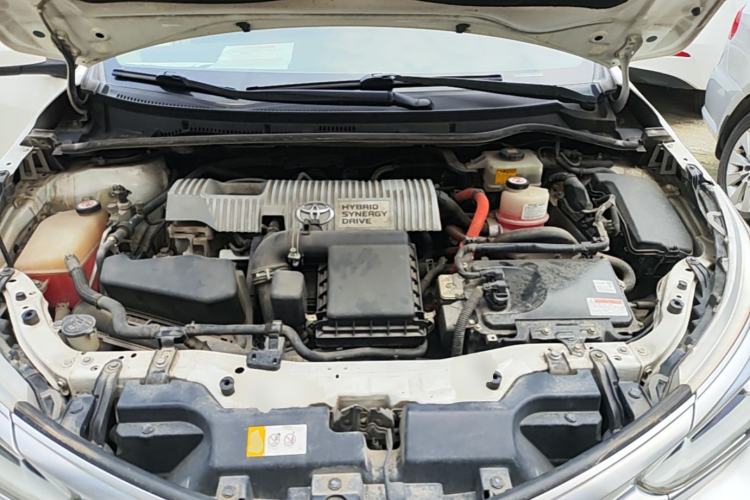 Used Toyota Corolla 2017 Revised Dual-Engine 1.8L E-CVT Elite Edition Engine Bay