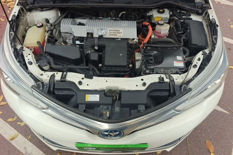 Used Toyota Corolla 2017 Revised Dual-Engine 1.8L E-CVT Leading Edition Engine Bay