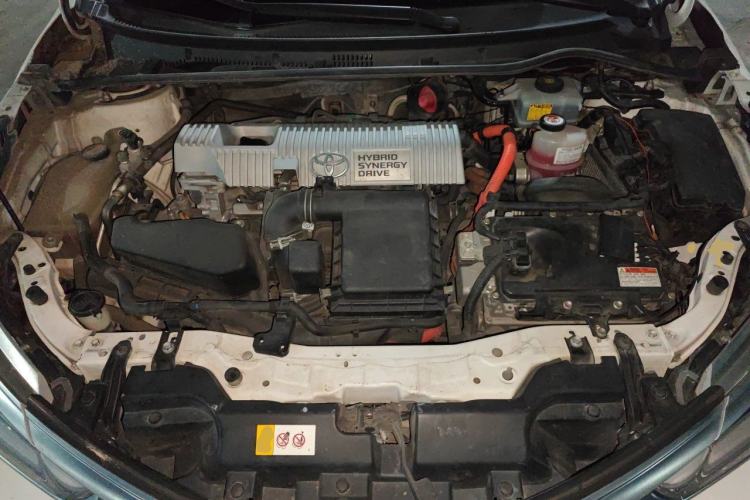 Used Toyota Corolla 2017 Revised Dual-Engine 1.8L E-CVT Leading Edition Engine Bay