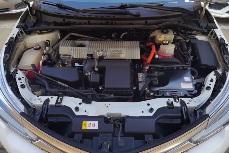 Used Toyota Corolla 2017 Revised Dual-Engine 1.8L E-CVT Elite Edition Engine Bay