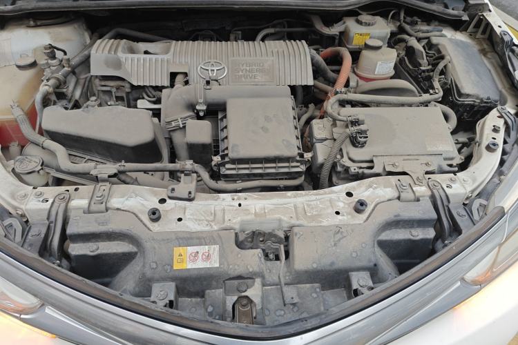 Used Toyota Corolla 2017 Revised Dual-Engine 1.8L E-CVT Leading Edition Engine Bay