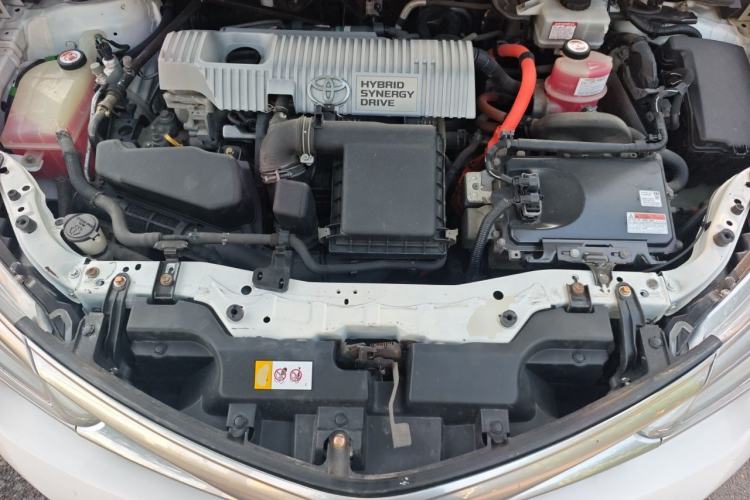 Used Toyota Corolla 2017 Revised Dual-Engine 1.8L E-CVT Leading Edition Engine Bay