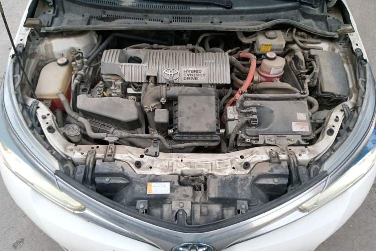 Used Toyota Corolla 2017 Revised Dual-Engine 1.8L E-CVT Leading Edition Engine Bay