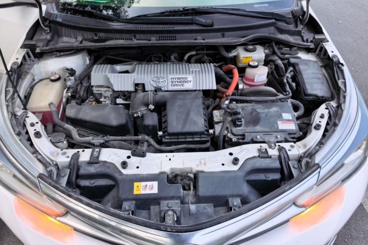 Used Toyota Corolla 2017 Revised Dual-Engine 1.8L E-CVT Leading Edition Engine Bay