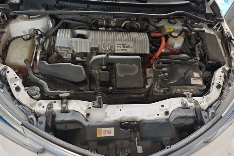 Used Toyota Corolla 2017 Revised Dual-Engine 1.8L E-CVT Elite Edition Engine Bay