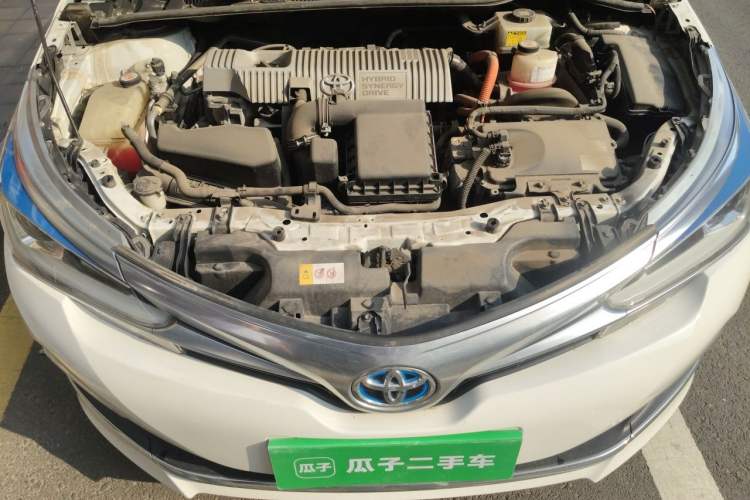 Used Toyota Corolla 2017 Revised Dual-Engine 1.8L E-CVT Leading Edition Engine Bay