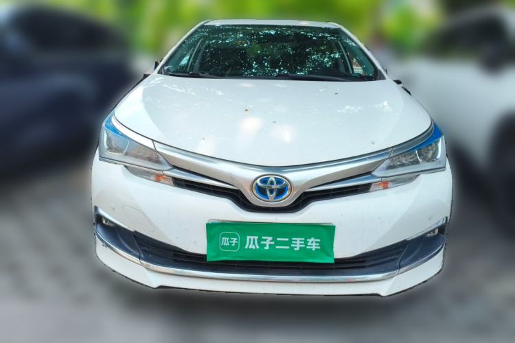 Used Toyota Corolla 2017 Revised Dual-Engine 1.8L E-CVT Leading Edition Front