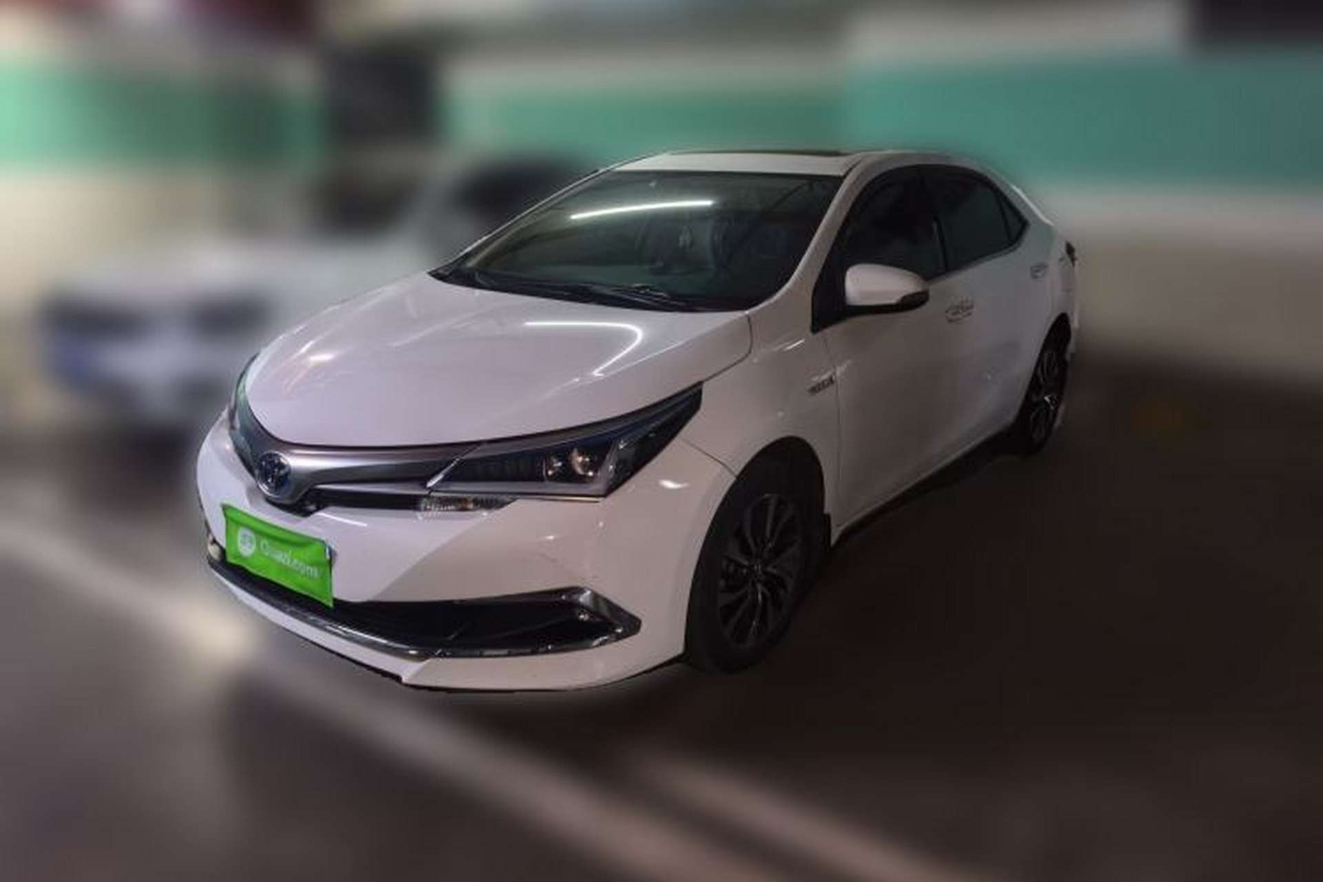 Used Toyota Corolla 2017 Revised Dual-Engine 1.8L E-CVT Leading Edition Front Left 45 Deg